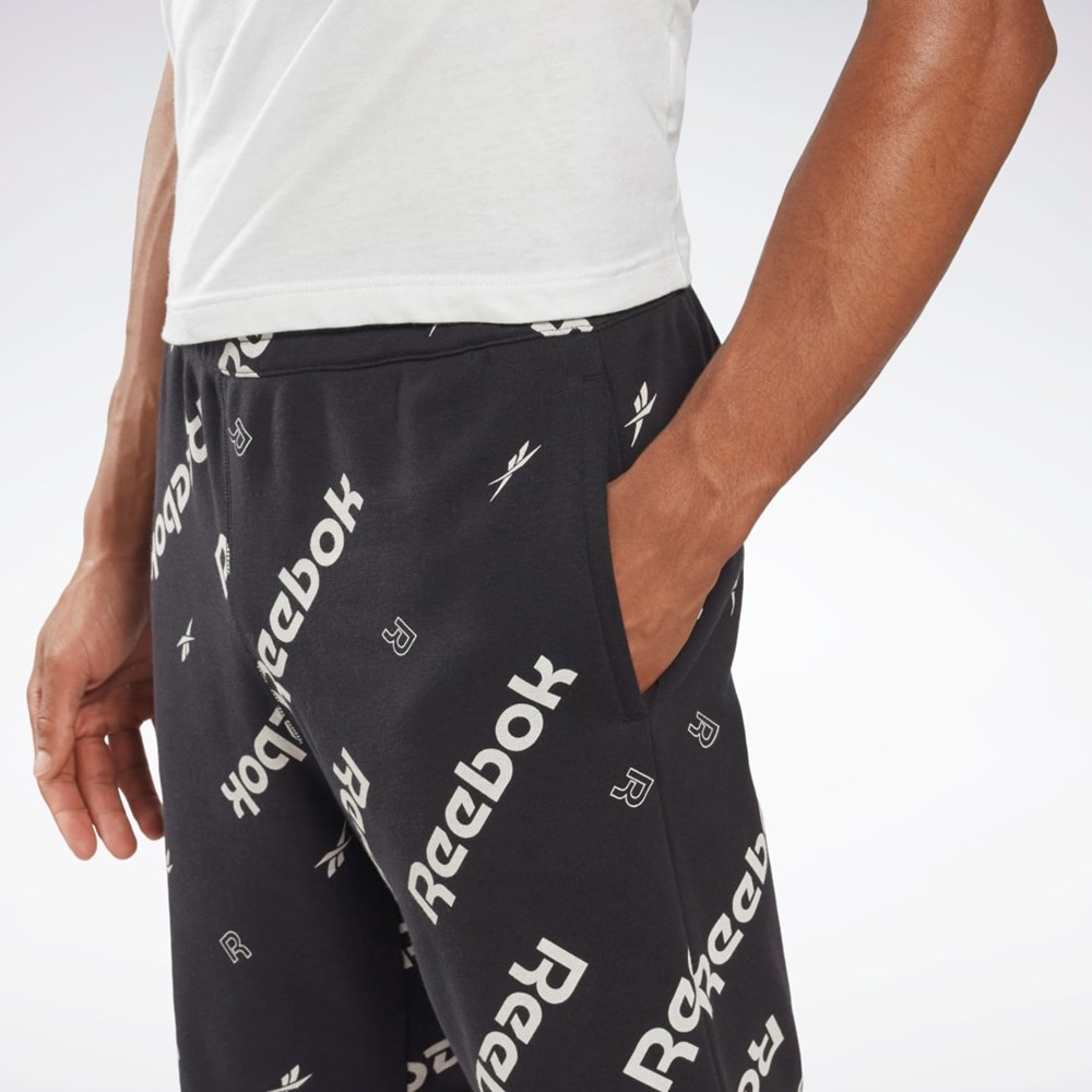 Reebok Reebok Identity Shorts Czarne | BLYD-94283