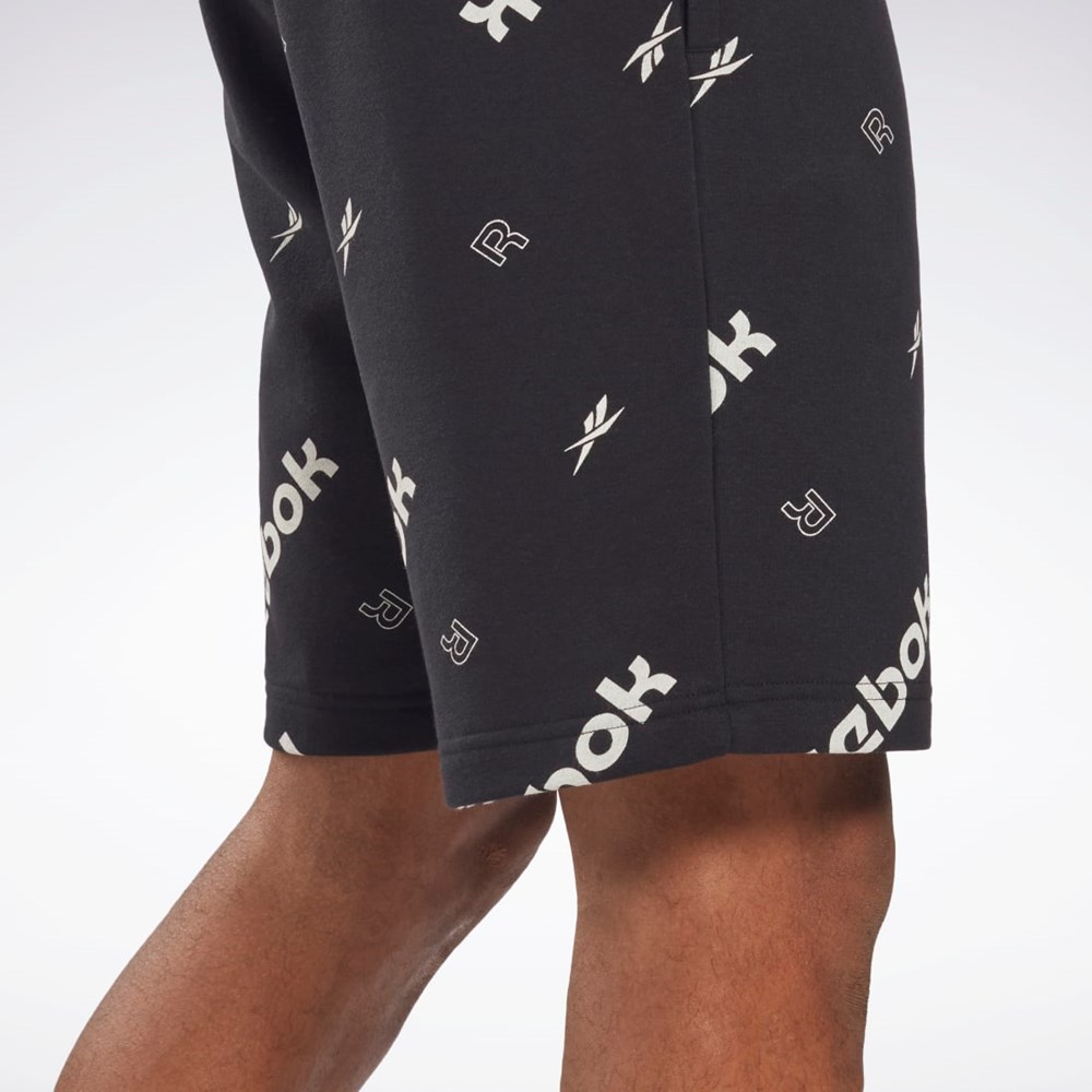 Reebok Reebok Identity Shorts Czarne | BLYD-94283