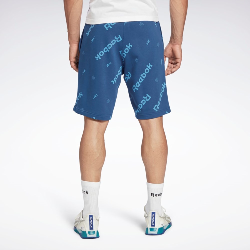 Reebok Reebok Identity Shorts Niebieskie | ULRT-03782