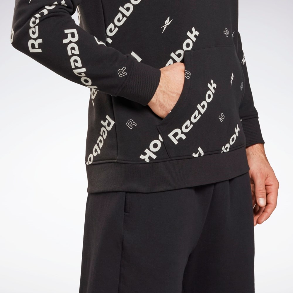 Reebok Reebok Identity Sweatshirt Czarne | FNRE-73569