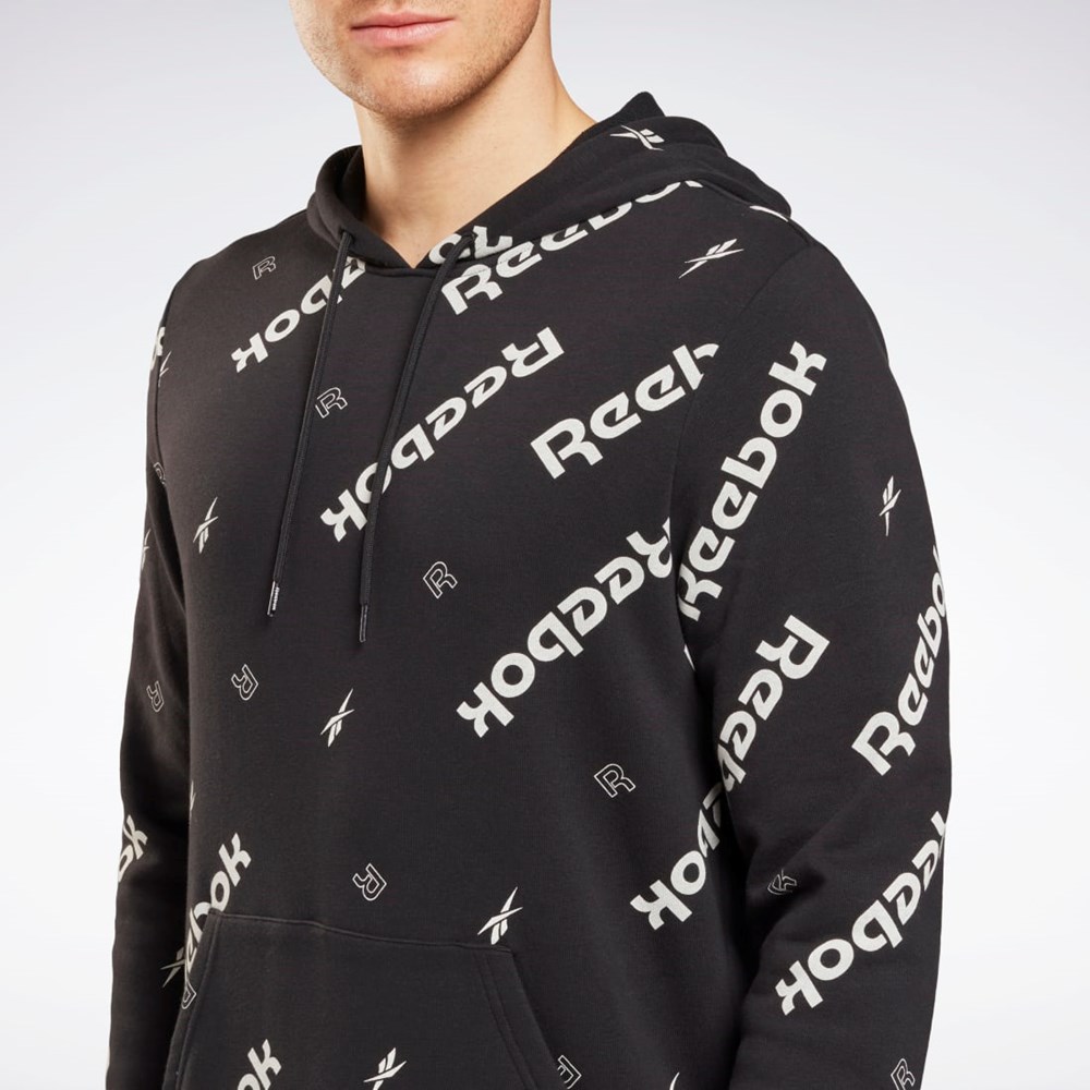 Reebok Reebok Identity Sweatshirt Czarne | FNRE-73569