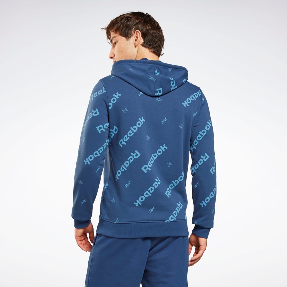 Reebok Reebok Identity Sweatshirt Niebieskie | HZJI-49327