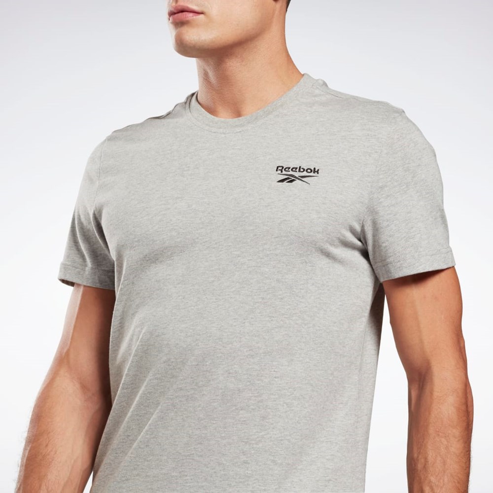 Reebok Reebok Identity T-Shirt Szare | JVBU-45718