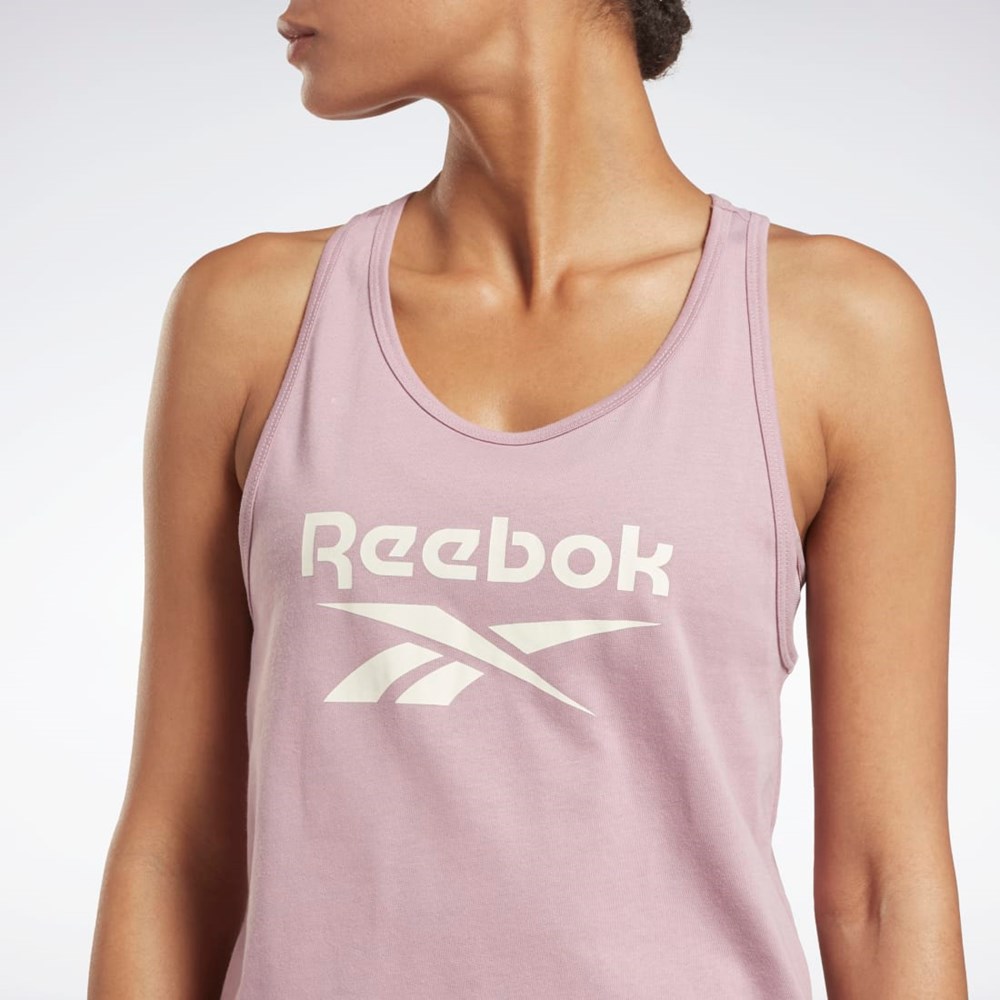 Reebok Reebok Identity Tank Top Infused Lilac | UNQR-25460