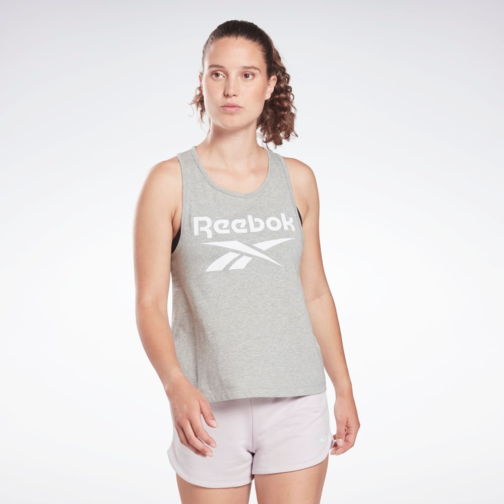 Reebok Reebok Identity Tank Top Szare | FKYW-12856