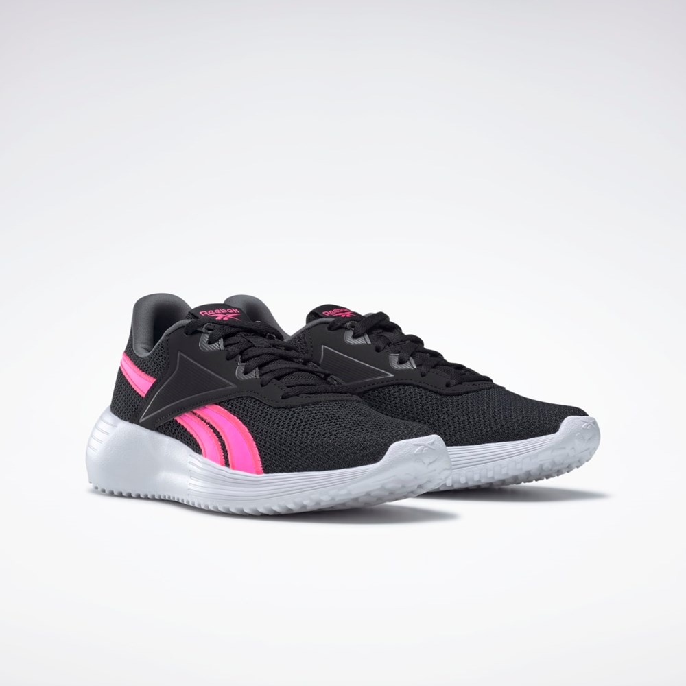 Reebok Reebok Lite 3 Biegania Shoes Czarne Różowe Szare | ILXQ-60923