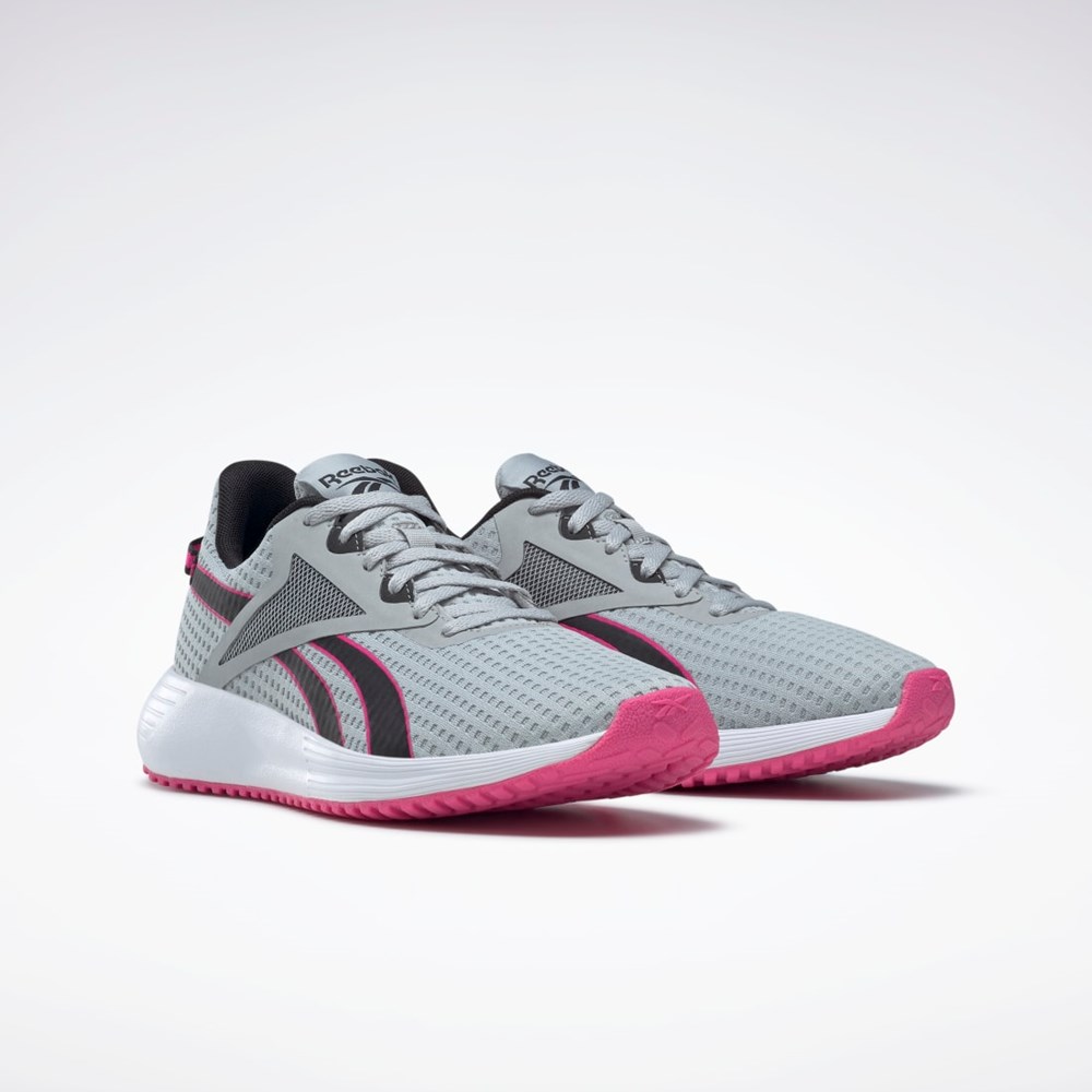 Reebok Reebok Lite Plus 3 Shoes Szare Czarne Różowe | UMKW-24851