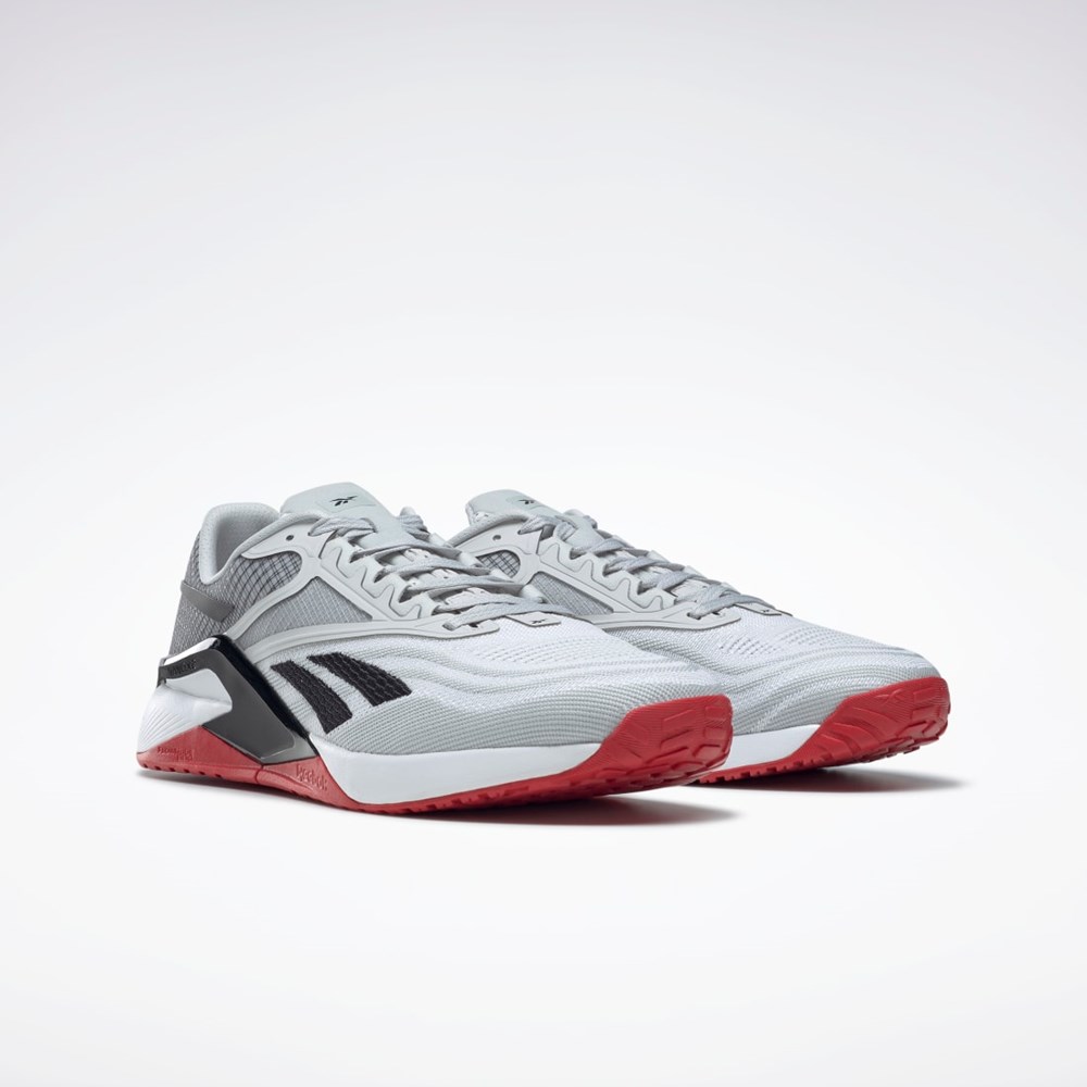 Reebok Reebok Nano X2 Treningowe Shoes Białe Szare Czerwone | BTOC-61284