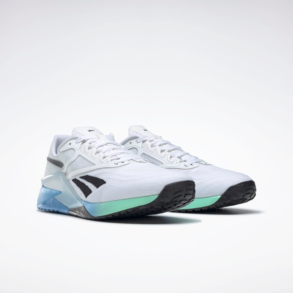 Reebok Reebok Nano X2 Treningowe Shoes Białe Niebieskie Mięta | DLNH-23870