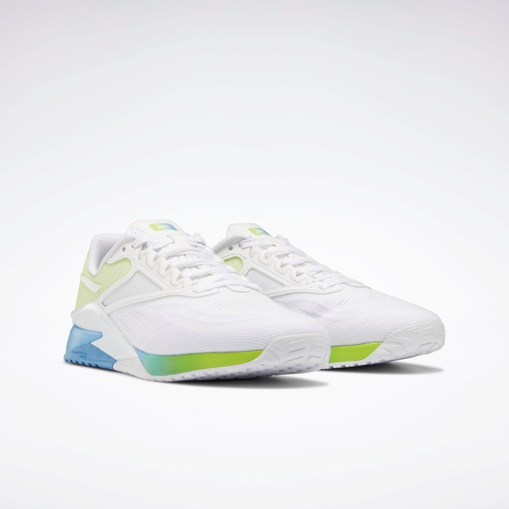 Reebok Reebok Nano X2 Treningowe Shoes Białe Niebieskie Żółte | KOJC-97164