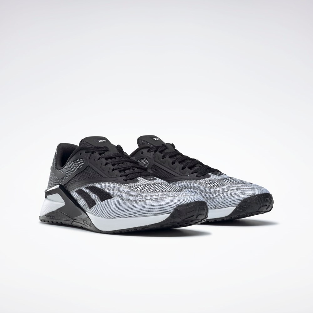 Reebok Reebok Nano X2 Treningowe Shoes Białe Czarne Szare | WTCX-29534