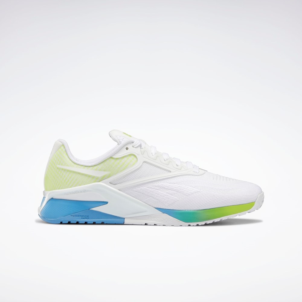 Reebok Reebok Nano X2 Treningowe Shoes Białe Niebieskie Żółte | ZYLM-78015