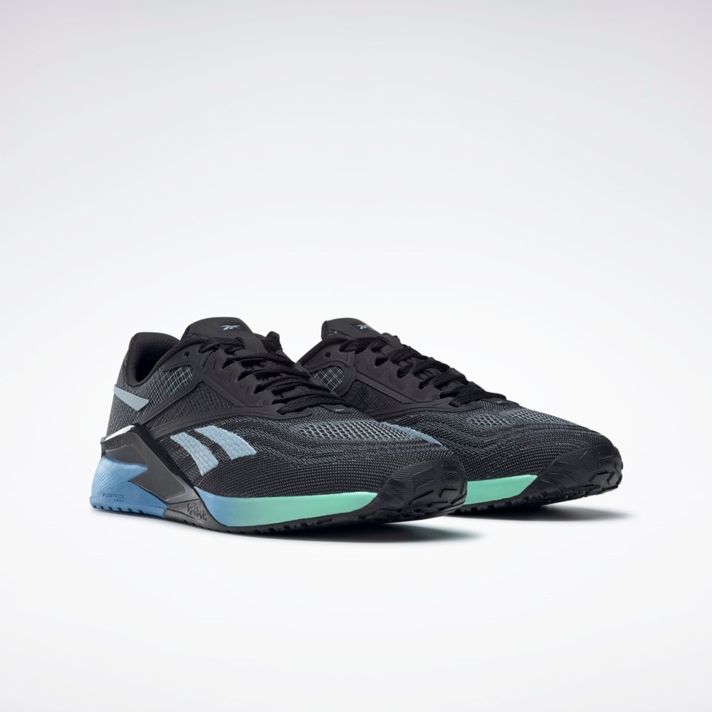 Reebok Reebok Nano X2 Treningowe Shoes Czarne Niebieskie Mięta | RYKE-52903