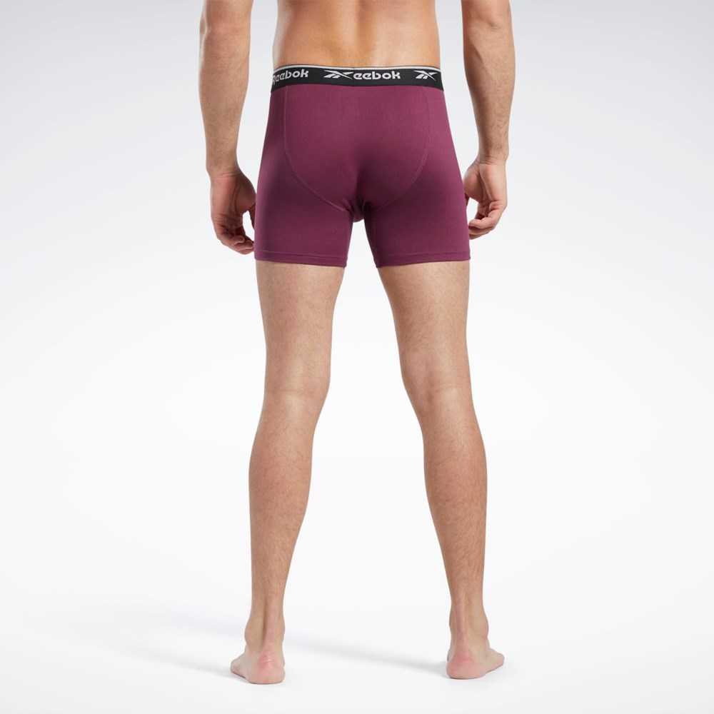 Reebok Reebok Performance Sportowe Soft Bokser Briefs 3 pairs Multi | PSFD-03956