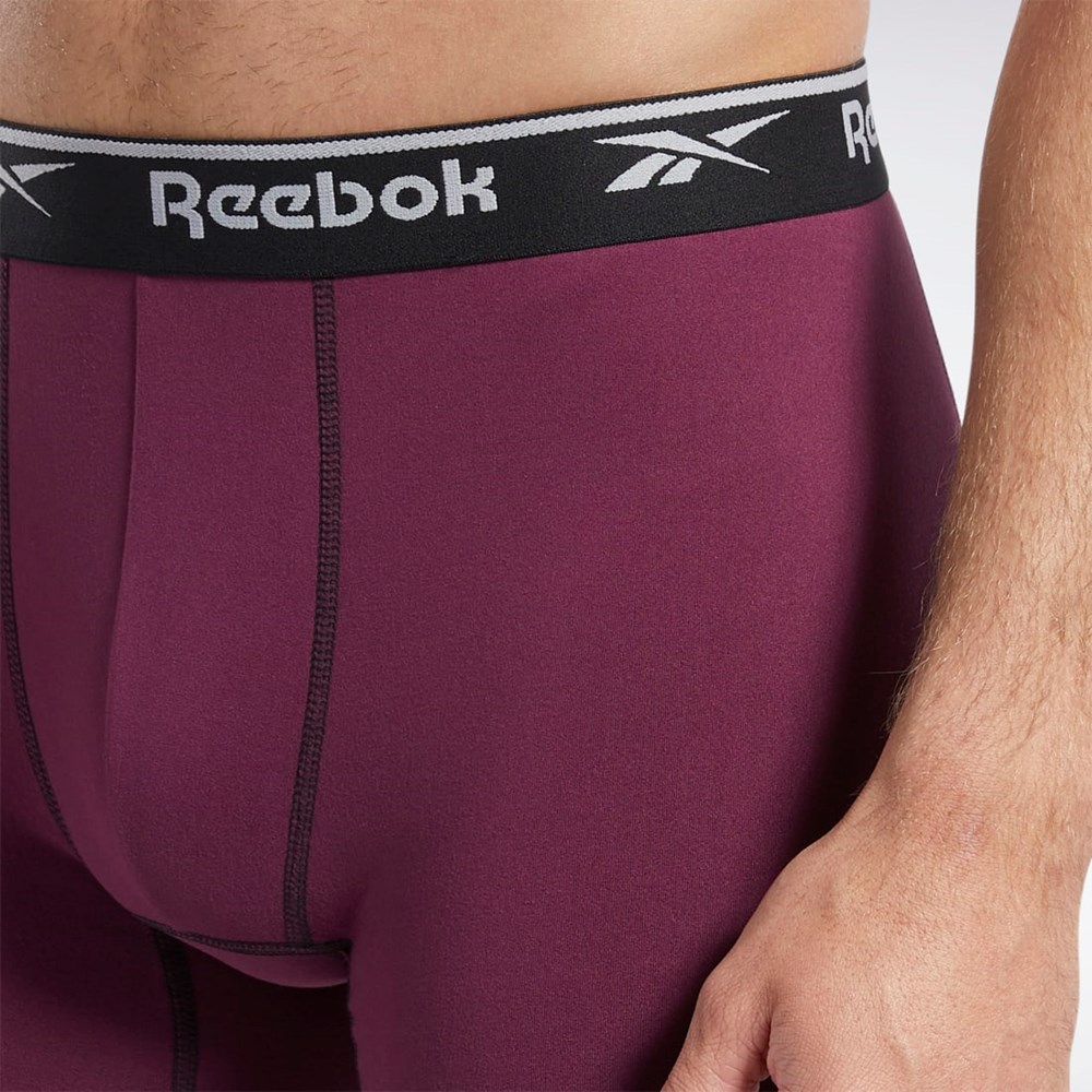 Reebok Reebok Performance Sportowe Soft Bokser Briefs 3 pairs Multi | PSFD-03956