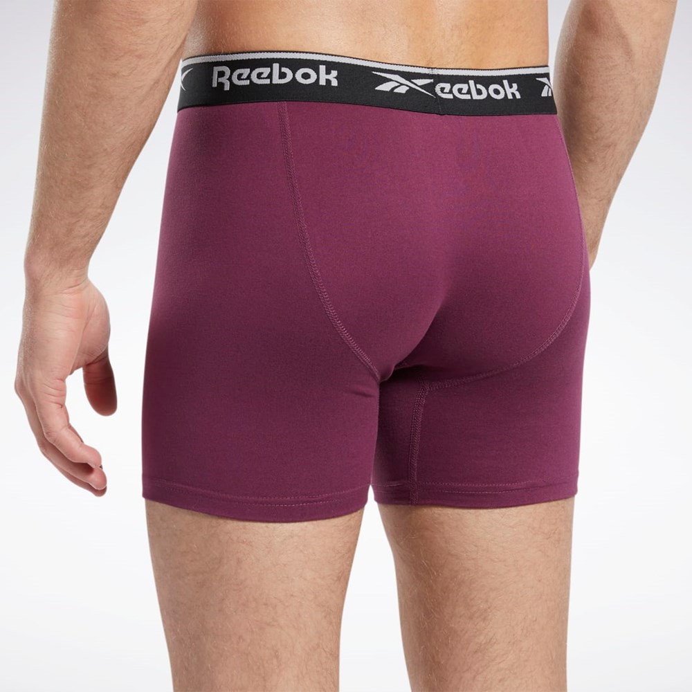 Reebok Reebok Performance Sportowe Soft Bokser Briefs 3 pairs Multi | PSFD-03956