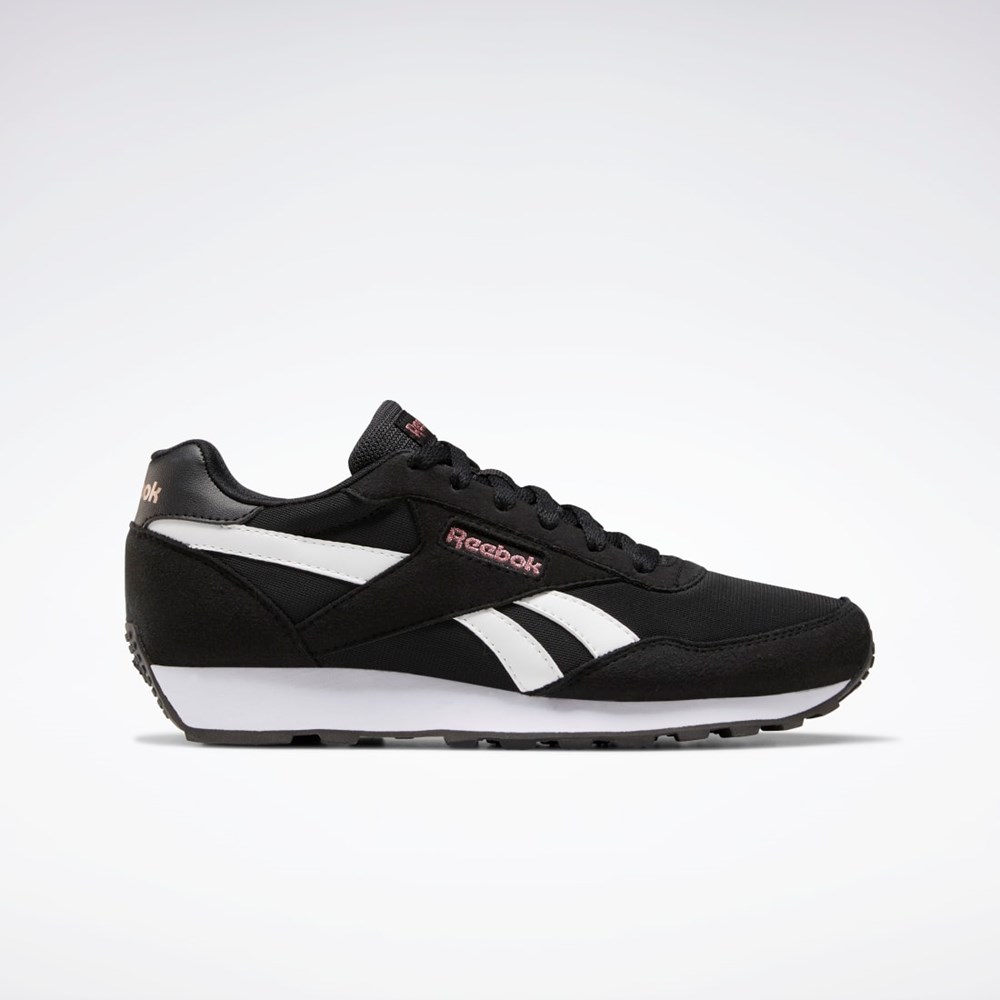 Reebok Reebok Rewind Run Shoes Czarne Białe Metal | SAED-59176