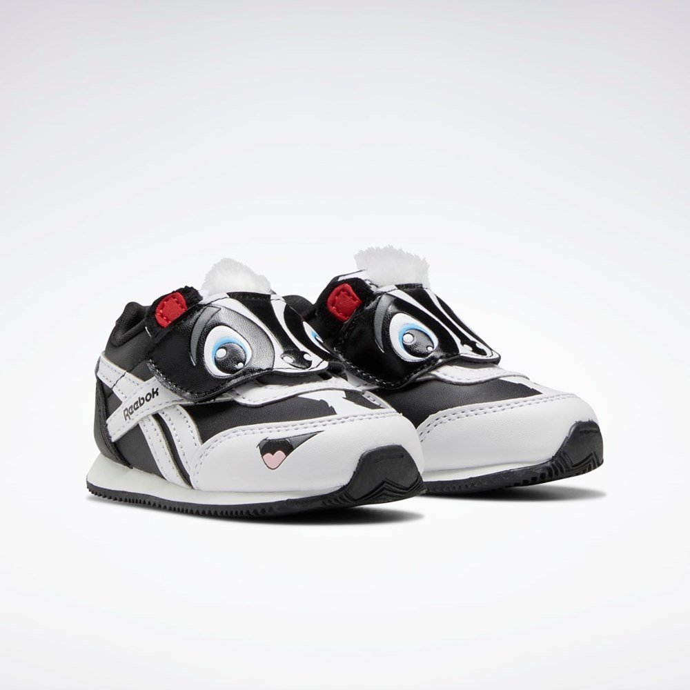 Reebok Reebok Royal Classic Jogger 2 KC Shoes - Toddler Czarne Białe Czerwone | ZBAO-59784