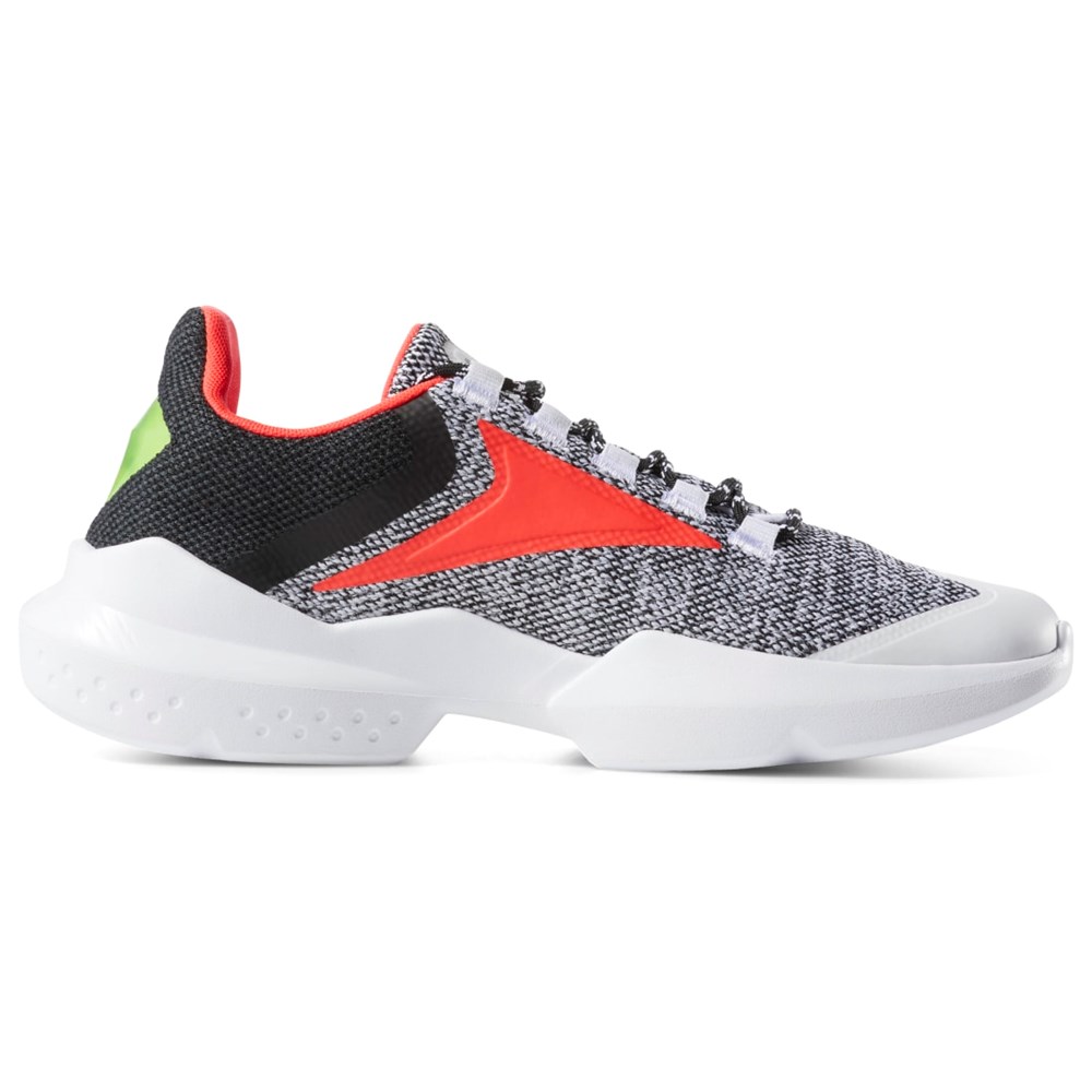 Reebok Reebok Split Fuel Shoes Białe Czarne Czerwone | XKBR-71803