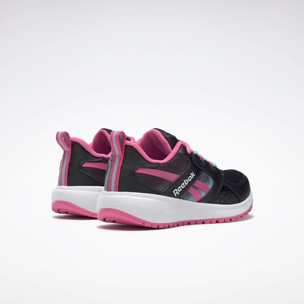 Reebok Reebok Szosowe Supreme 2 Shoes - Preschool Czarne Różowe Niebieskie | BYKP-73842