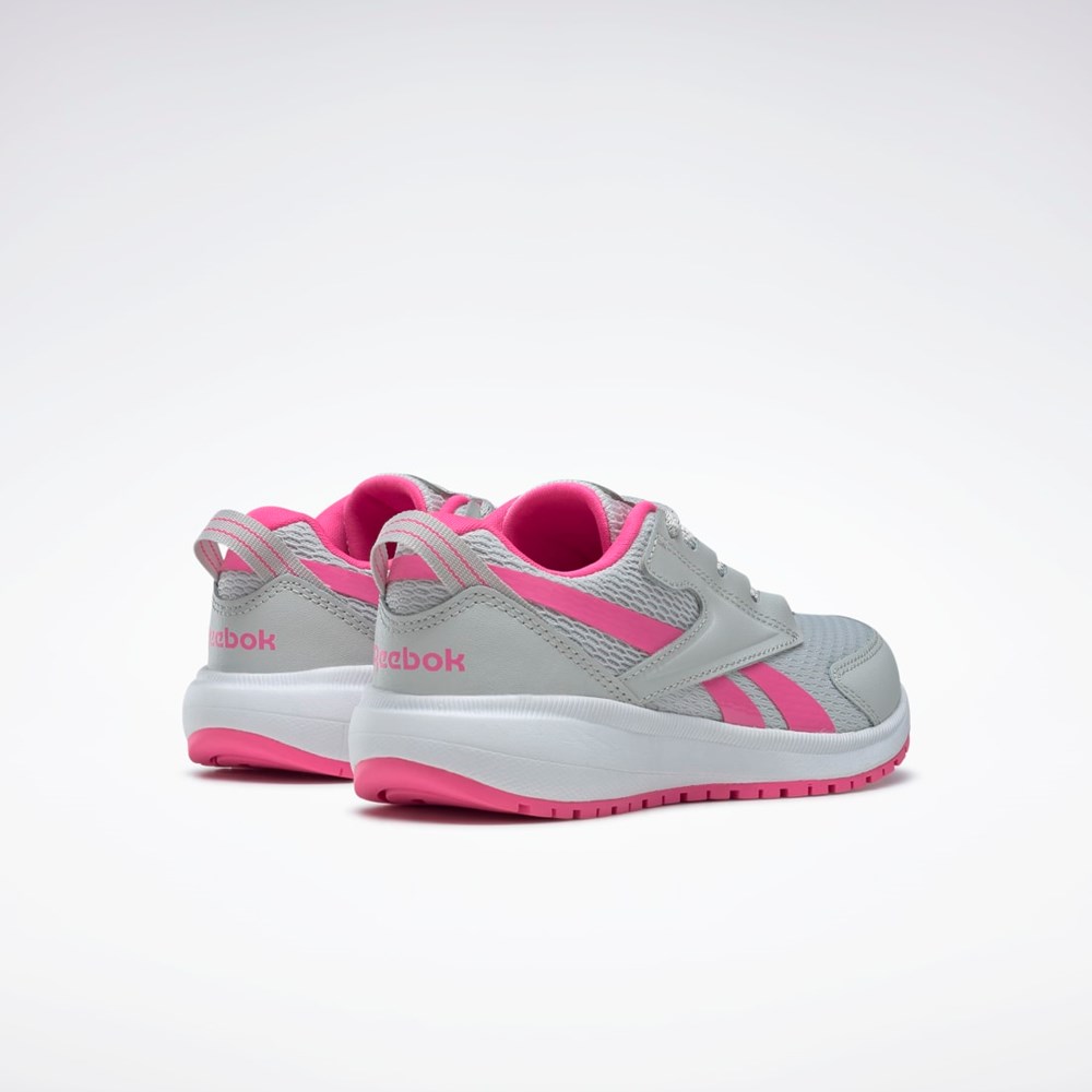 Reebok Reebok Szosowe Supreme 3 Shoes - Preschool Szare Różowe Białe | ABCP-75218