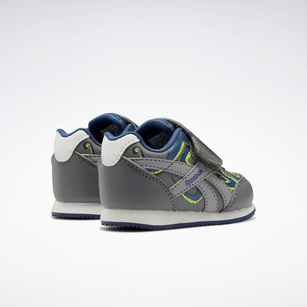 Reebok Royal Classic Jogger 2 Shoes - Toddler Szare Niebieskie Żółte | OJUR-50968