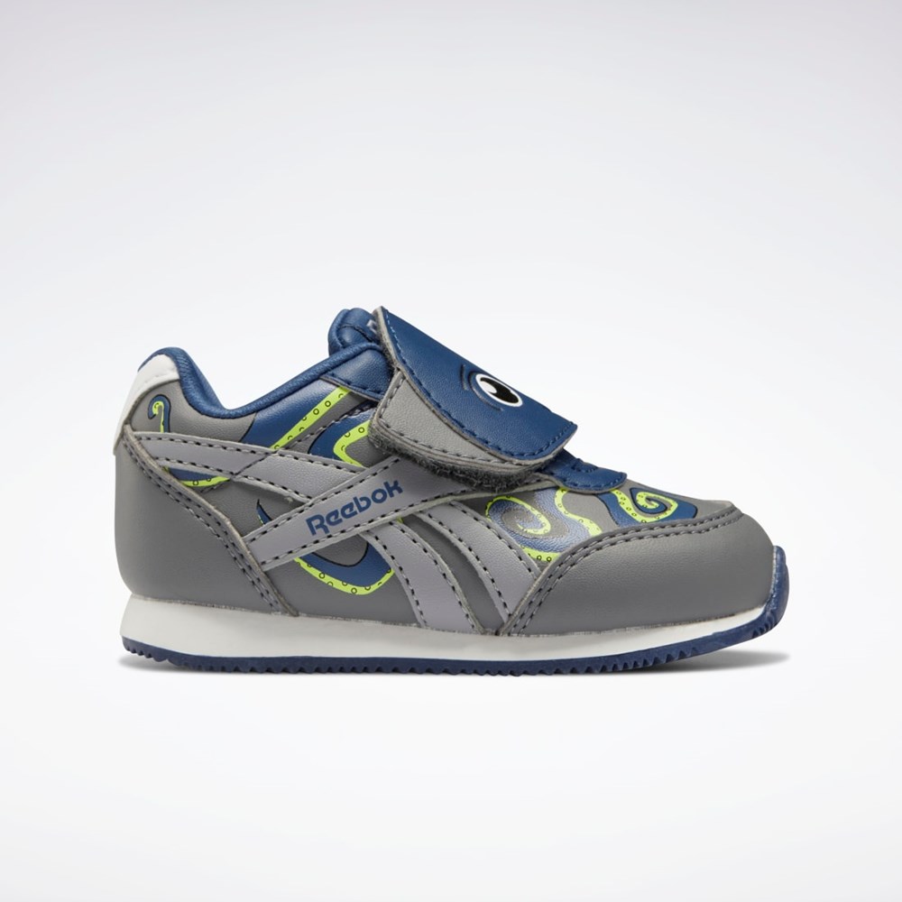 Reebok Royal Classic Jogger 2 Shoes - Toddler Szare Niebieskie Żółte | OJUR-50968