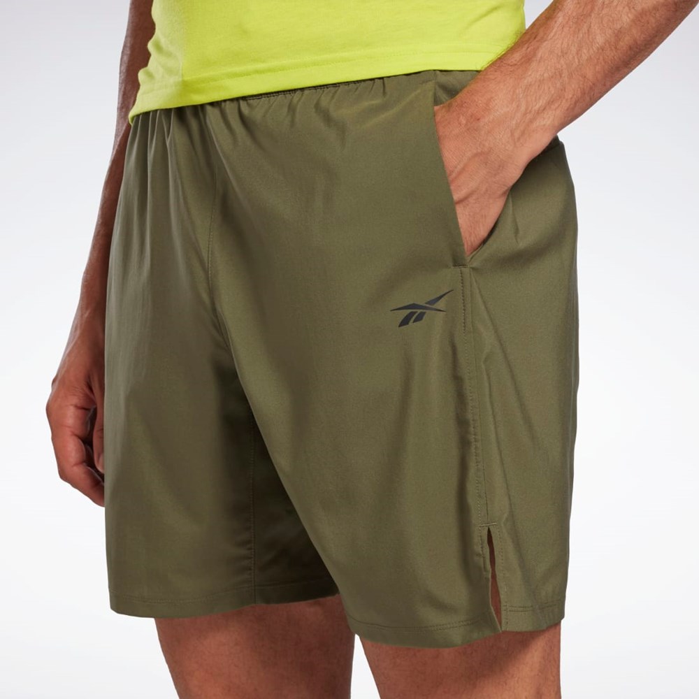 Reebok Speed Shorts 2.0 Zielone | PCKI-39245