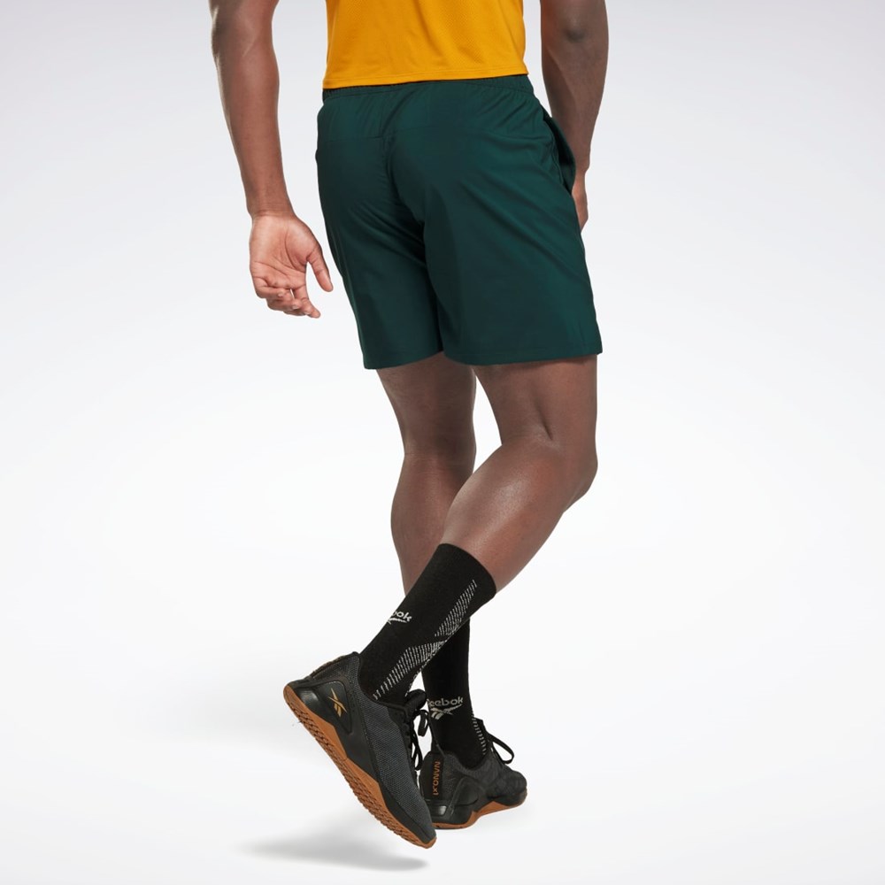 Reebok Speed Shorts 2.0 Zielone | URPH-06231