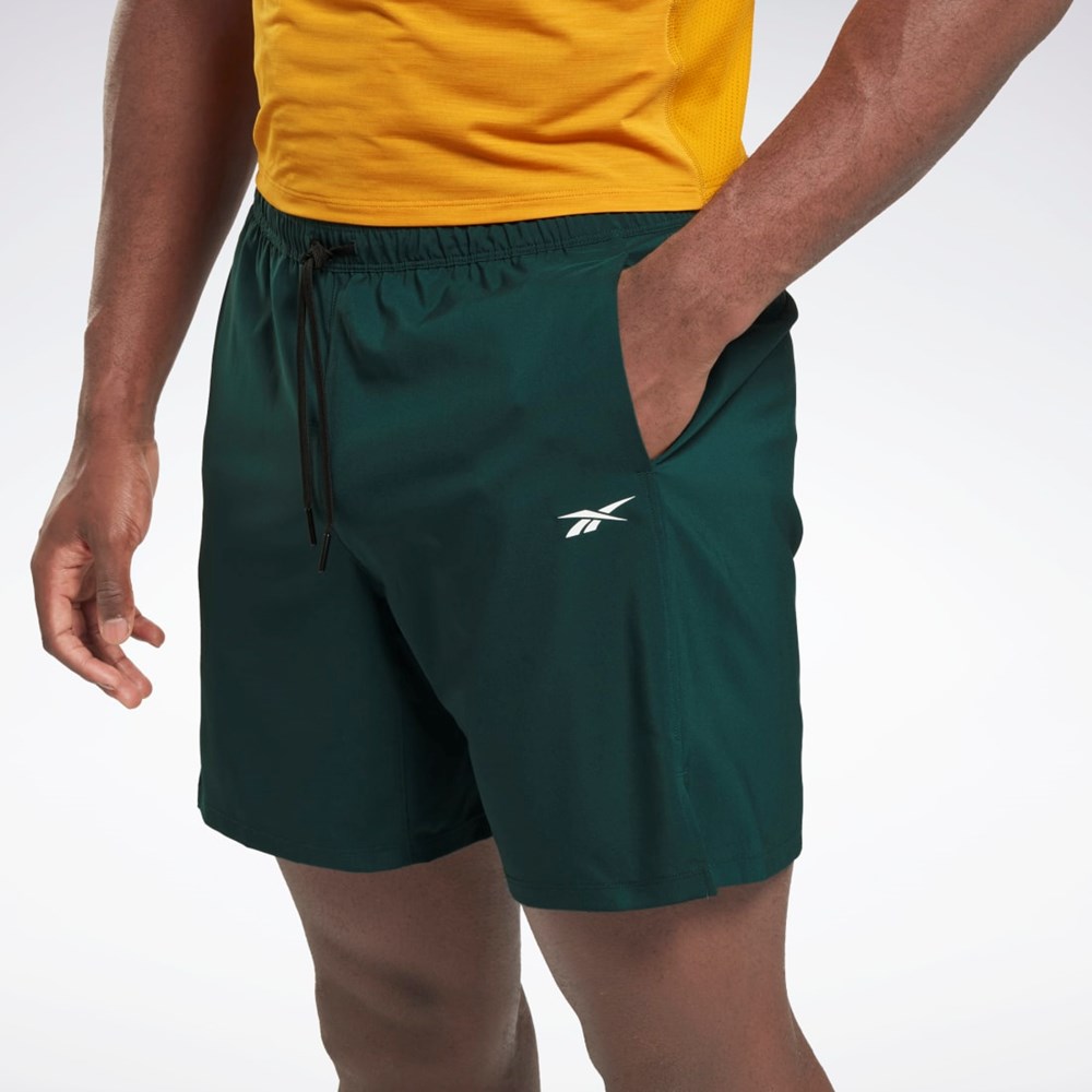 Reebok Speed Shorts 2.0 Zielone | URPH-06231