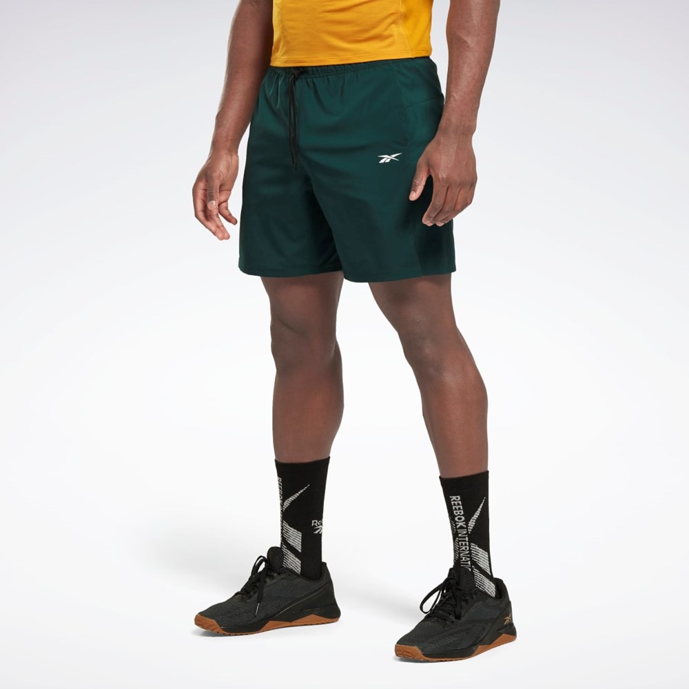 Reebok Speed Shorts 2.0 Zielone | URPH-06231