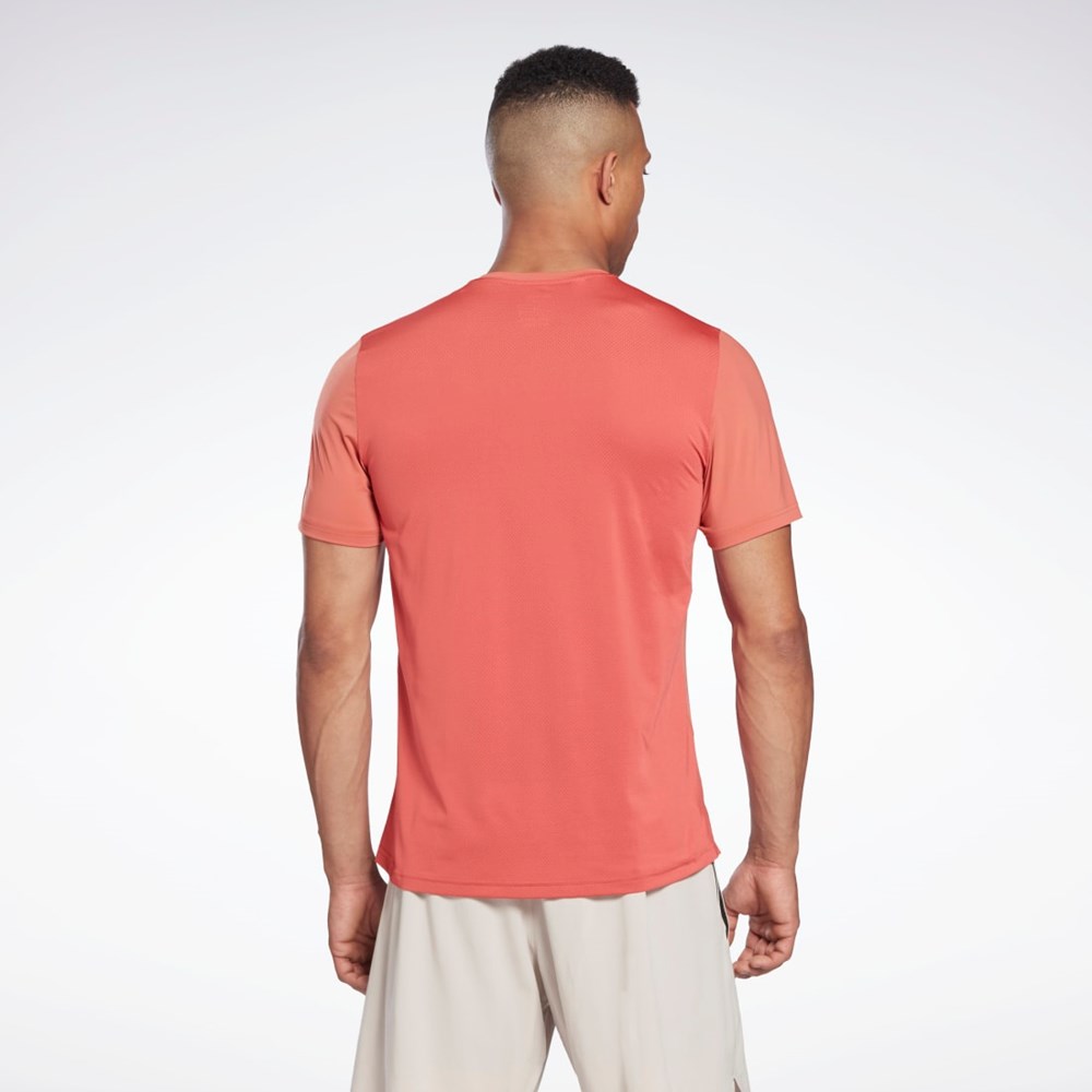 Reebok Tech Styl Activchill Move T-Shirt Rhodonite | TNYI-71405