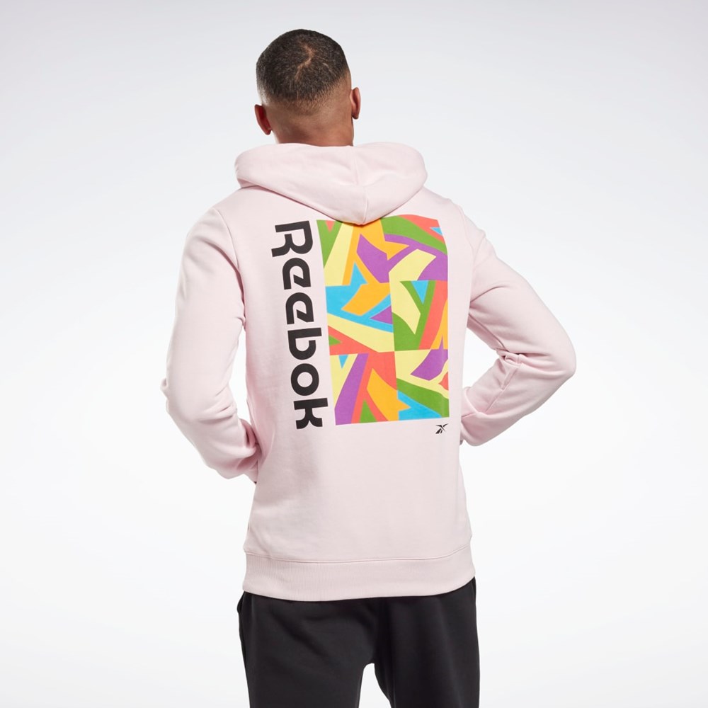 Reebok Tech Styl Pride Grafiką Sweatshirt Frost Berry | OXTK-82640