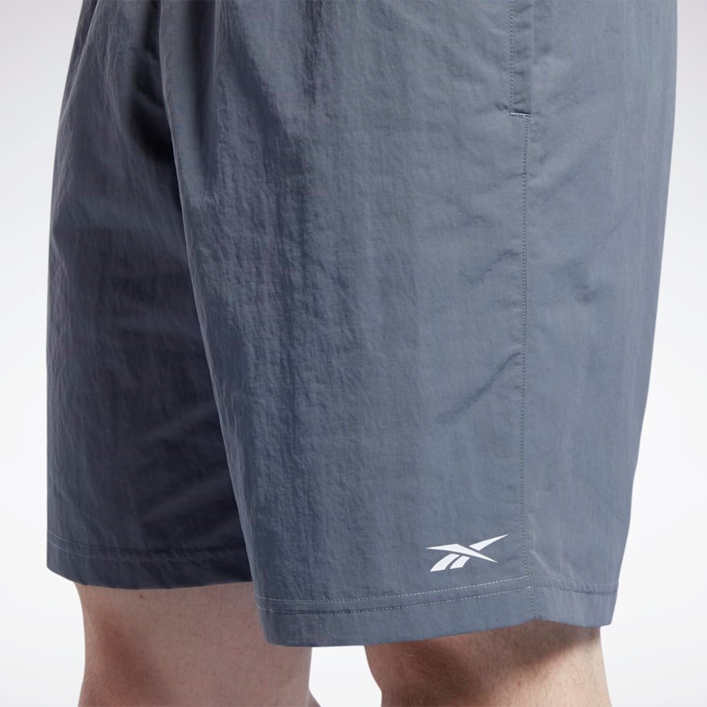 Reebok Treningowe Essentials Utility Shorts Szare | XSLG-37128