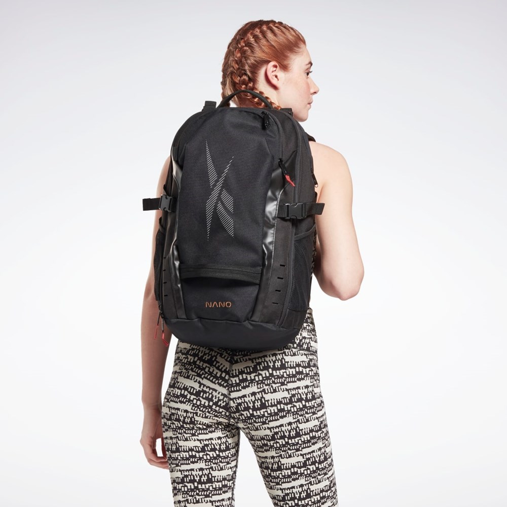 Reebok UBF Nano Backpack Czarne | XCJT-74386