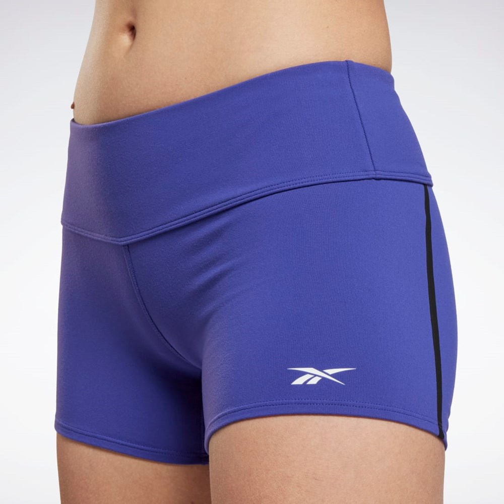 Reebok United By Fitness Chase Bootie Shorts Fioletowe | LNRJ-34578