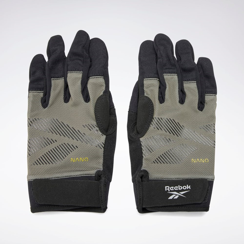 Reebok United by Fitness Treningowe Gloves Zielone | BLWU-98265