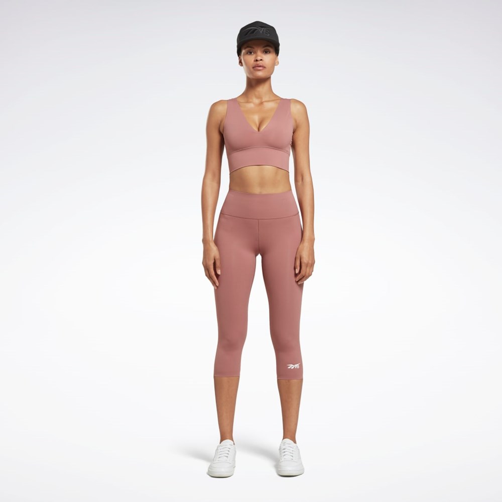 Reebok Victoria Beckham 5/8 Leggings Parched Earth | USPC-47203