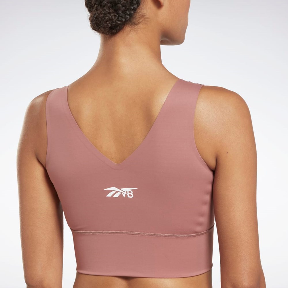 Reebok Victoria Beckham Crop Top Parched Earth | KVOE-07289