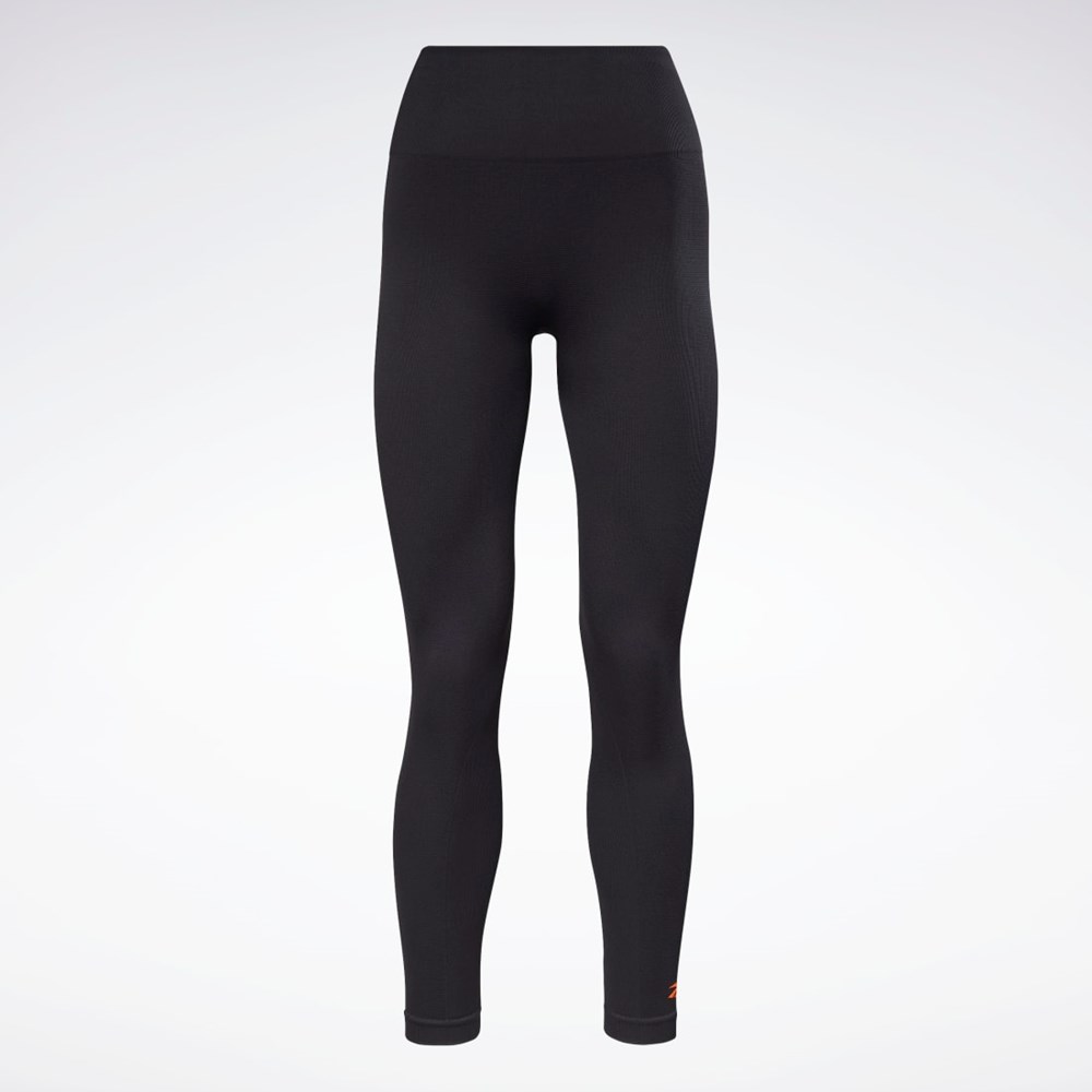 Reebok Victoria Beckham Seamless Leggings Czarne | MQJH-76208