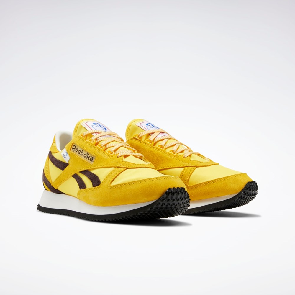 Reebok Victory Shoes Żółte Szare Fioletowe | JVGT-75642