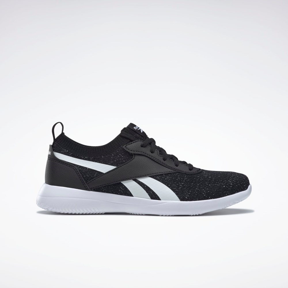 Reebok Walkawhile Shoes Czarne Białe Czarne | HGFV-49816