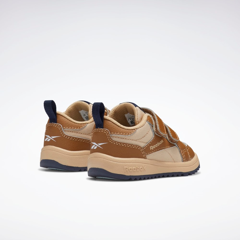 Reebok Weebok Clasp Low Shoes - Toddler Brązowe Granatowe | KFRH-42365