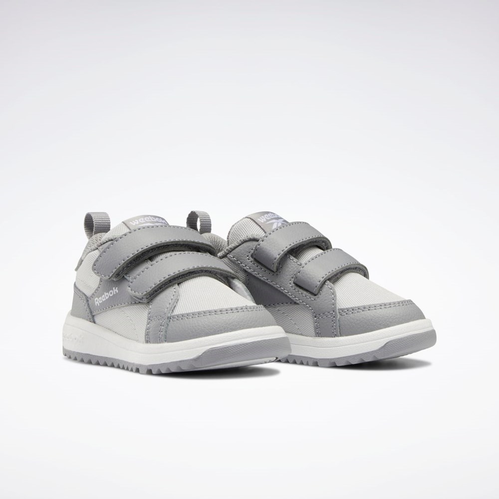 Reebok Weebok Clasp Low Shoes - Toddler Szare Szare Białe | WZDY-15360