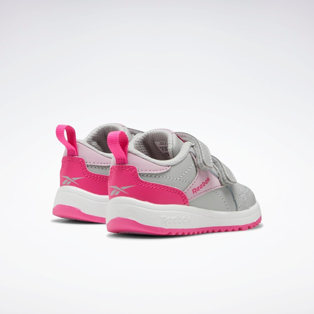 Reebok Weebok Clasp Low Shoes - Toddler Szare Różowe | YLAC-94621