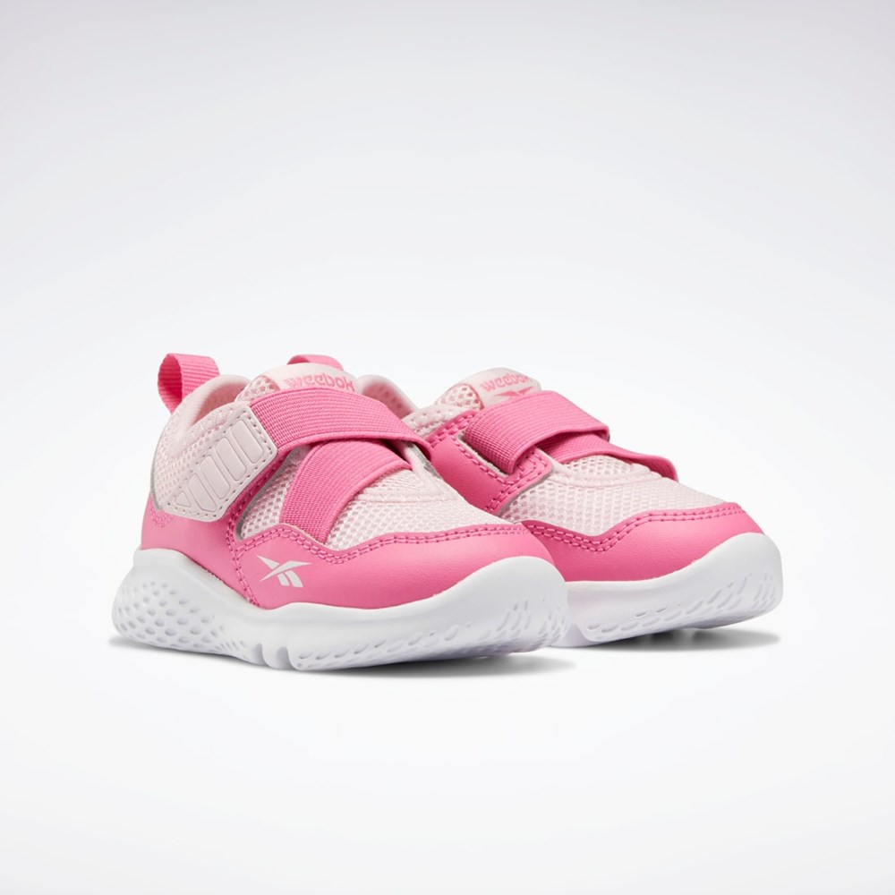 Reebok Weebok Flex Sprint - Toddler Różowe Różowe Białe | QCDH-60293