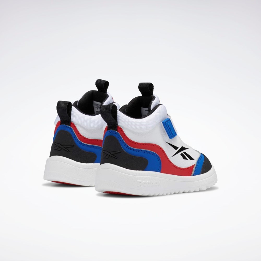 Reebok Weebok Storm X Shoes - Toddler Białe Niebieskie Czerwone | QEUN-68530