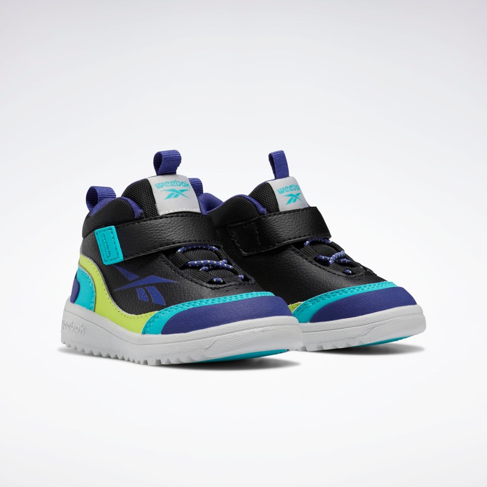 Reebok Weebok Storm X Shoes - Toddler Czarne Żółte | UPNS-45960