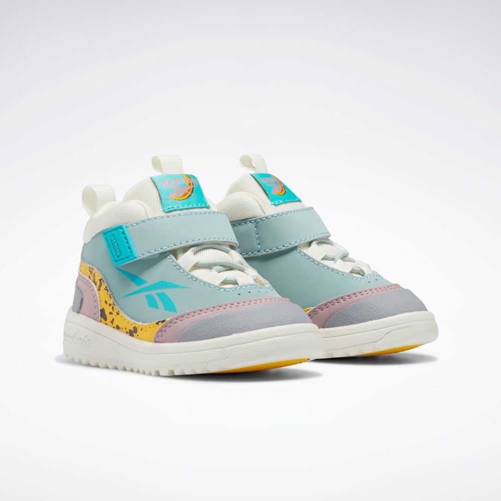 Reebok Weebok Storm X Shoes - Toddler Szare Żółte | GBZK-24613