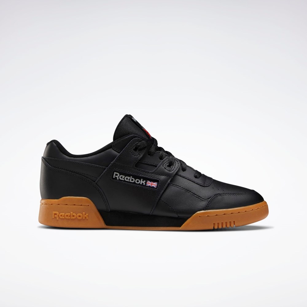 Reebok Workout Plus Shoes Czarne Czerwone Królewski Niebieski | ZYPG-32097